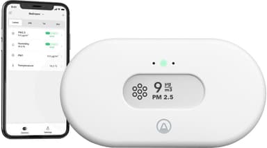 Airthings View Pollution sisäilman epäpuhtausmittari 2980
