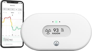 Airthings View Radon radonmittari 2989