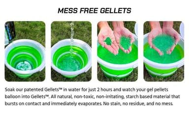 Gel Blaster Gellet Depot Clear säiliö