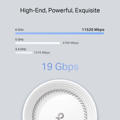 TP-Link Deco BE85 Mesh Wi-Fi 7 järjestelmä (1 kpl)