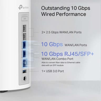 TP-Link Deco BE85 Mesh Wi-Fi 7 järjestelmä (1 kpl)
