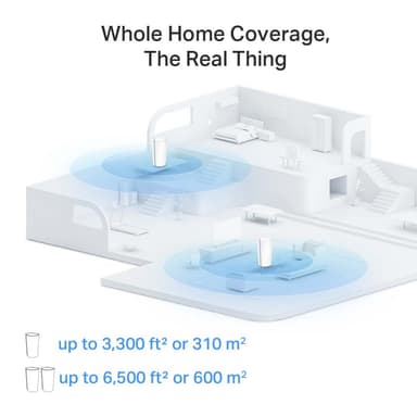 TP-Link Deco XE200 AXE11000 Mesh WiFi järjestelmä (2 kpl)
