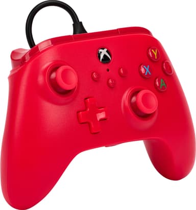 PowerA Xbox USB-C langallinen peliohjain (punainen)