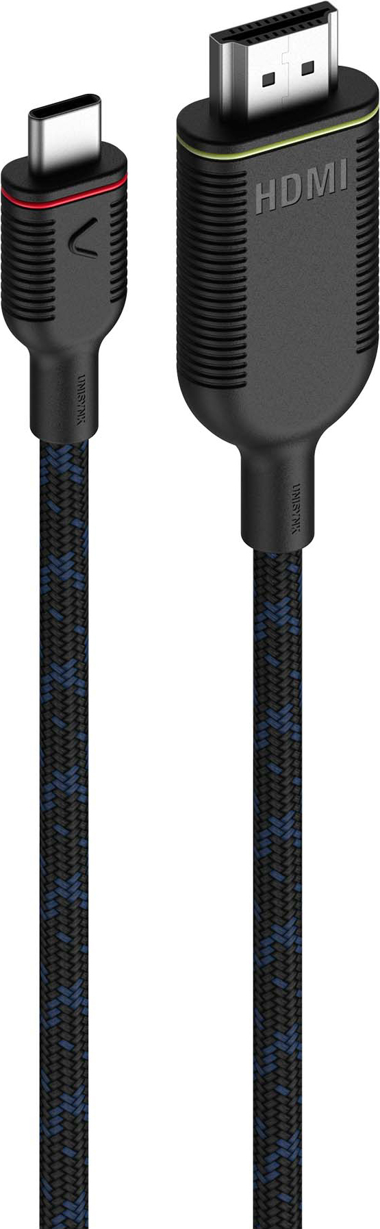 Unisynk USB-C - HDMI 4K 60 Hz kaapeli (1,5 m)