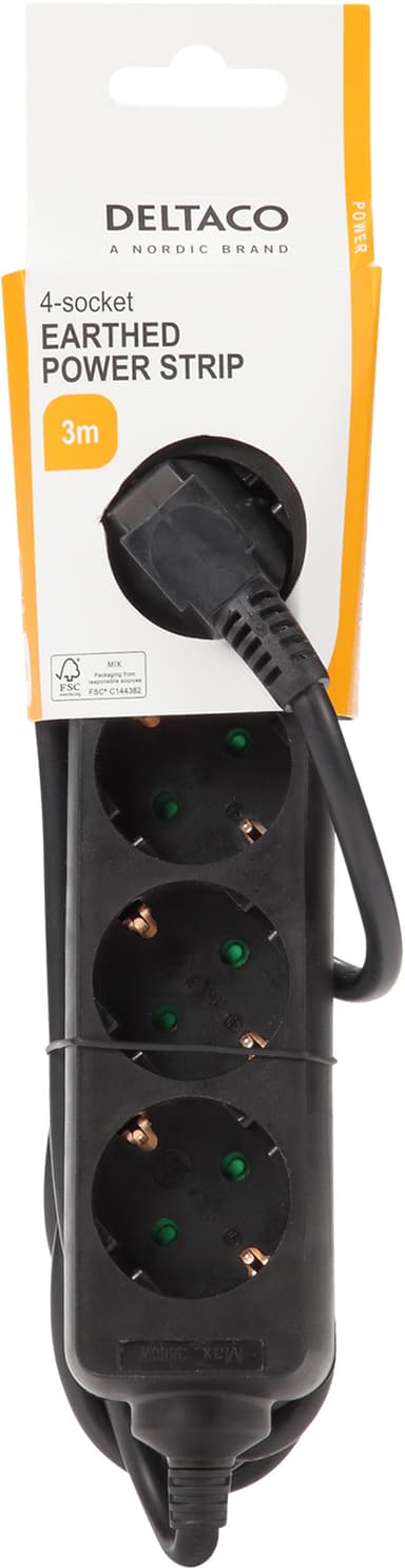 Deltaco jatkojohto GT-0421