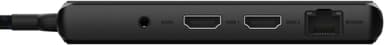 Unisynk 9 Port 4K 100W USB-C telakointiasema (musta)