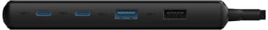 Unisynk 9 Port 4K 100W USB-C hubi (black)