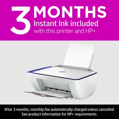 HP DeskJet 2821e Inkjet AIO monitoimitulostin
