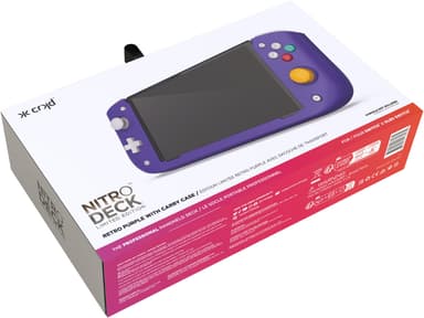 Crkd Nintendo Switch Nitro Retro Edition telakka (violetti)