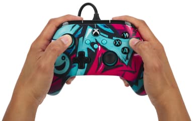 PowerA Xbox Advantage USB-C langallinen peliohjain (wildstyle)