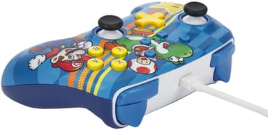PowerA Nintendo Switch Enhanced USB langallinen peliohjain Mushroom K.