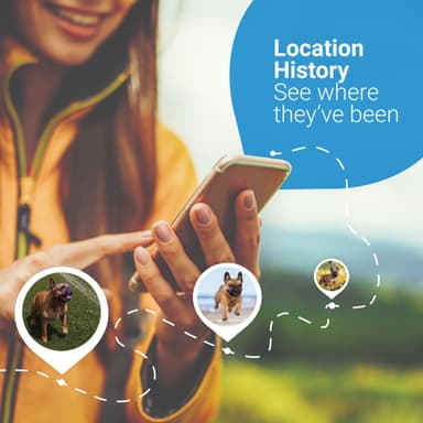  Tractive DOG LTE koiran GPS-paikannin (valkoinen)