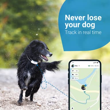  Tractive DOG LTE koiran GPS-paikannin (valkoinen)