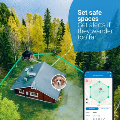 Tractive DOG LTE koiran GPS-paikannin (valkoinen)