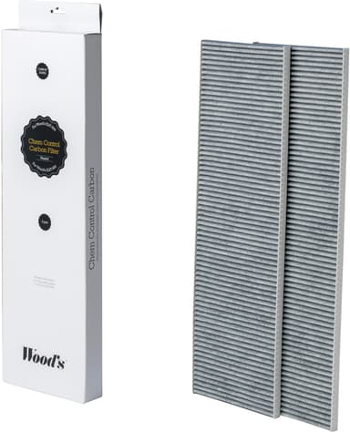 Woods ilmanpuhdistimen hiilisuodatin WCA901P (2 kpl)