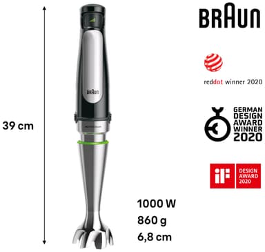 Braun MultiQuick7 sauvasekoitin MQ 7000X (musta)