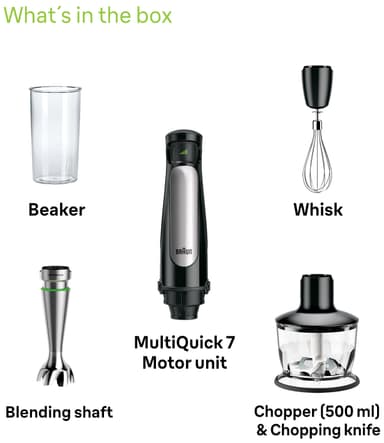 Braun Multiquick 7 Sauvasekoitin MQ7035X