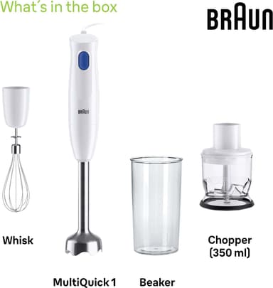 Braun Multiquick 1 Sauvasekoitin MQ10202M