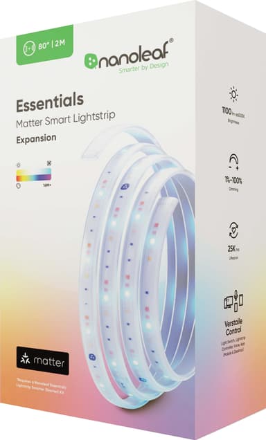 Nanoleaf Essentials Matter valonauhan laajennuspakkaus (2 m)