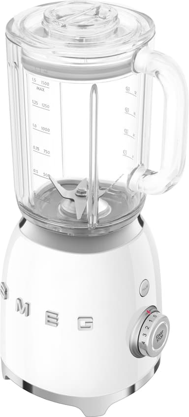 Smeg personal blender -tehosekoitin BLF03WHEU (valkoinen)