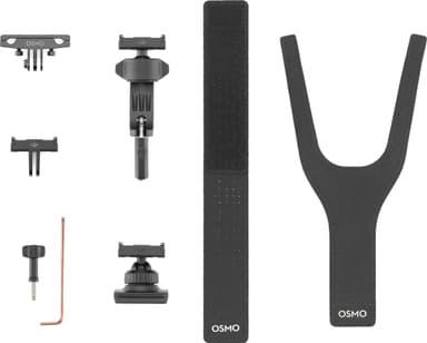 DJI Osmo Action tarvikepakkaus tiepyöräilyyn