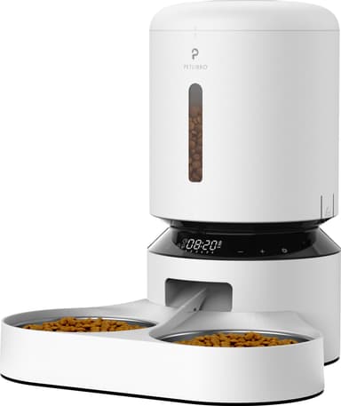 Petlibro Granary Dual kissan ruokinta-automaatti 5L (valkoinen)