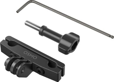 DJI Osmo Action kiinnike pyörän satulan kiskoon