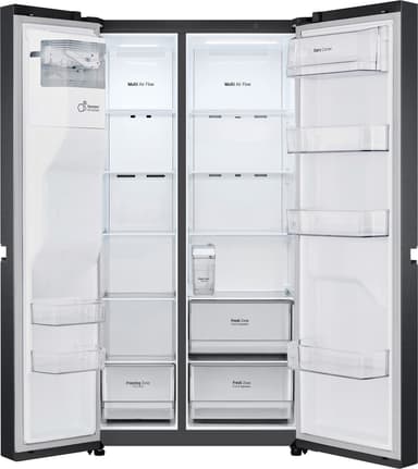 LG side-by-side jääkaappipakastin GSLV31MCXM