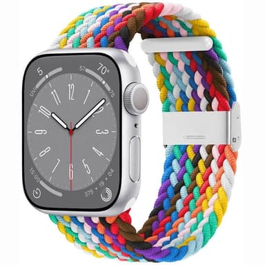 Punottu kellon renneke Apple Watch 9 (45mm) - Pride Edition