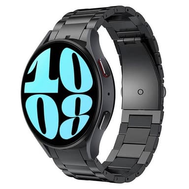 Kellon renneke titaani No-Gap Samsung Galaxy Watch 6 (40mm) - Musta