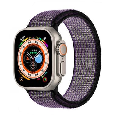 Nailon kellon renneke Apple Watch Ultra 2 (49mm) - Desert Sand
