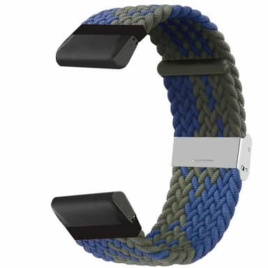 Punottu kellon ranneke Garmin Tactix 7 Pro - Bluegreen