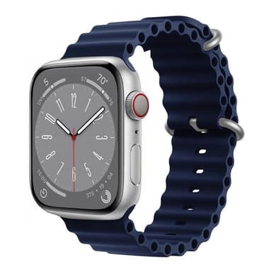RIB kellon renneke Apple Watch 9 (45mm) - Tummansininen
