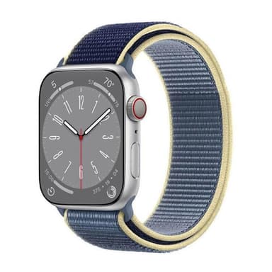 Nailon kellon renneke Apple Watch 9 (41mm) - Artic Ocean Blue