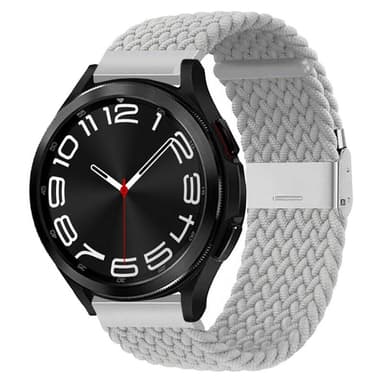 Punottu Kellon renneke Samsung Galaxy Watch 6 Classic (43mm) - stone