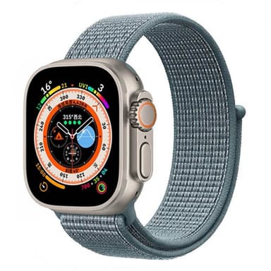 Nailon kellon renneke Apple Watch Ultra 2 (49mm) - Celestial teal