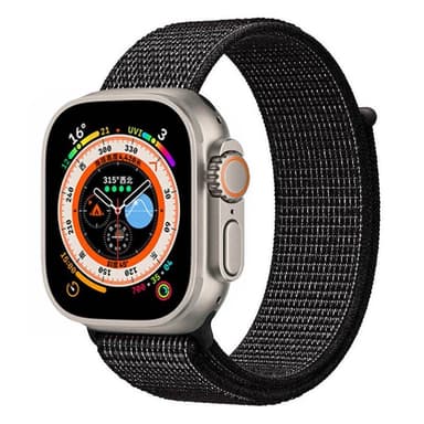 Nailon kellon renneke Apple Watch Ultra 2 (49mm) - Black nike
