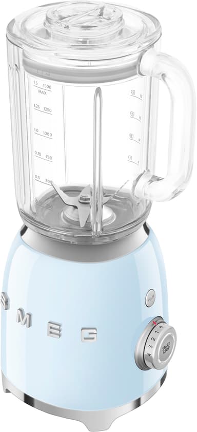 Smeg henkilökohtainen tehosekoitin BLF03PBEU (pastellinsininen)