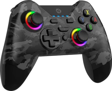 Gioteck WX-4 Plus Nintendo Switch langaton peliohjain (tumma camo)