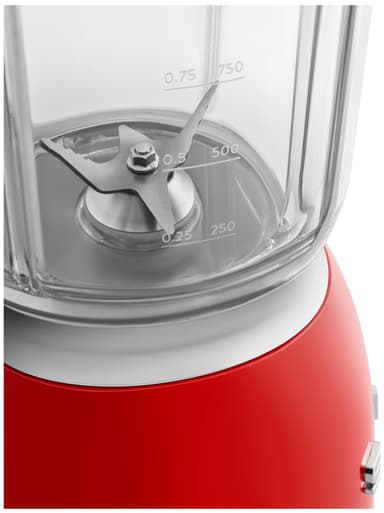 Smeg henkilökohtainen tehosekoitin BLF03RDEU (punainen)