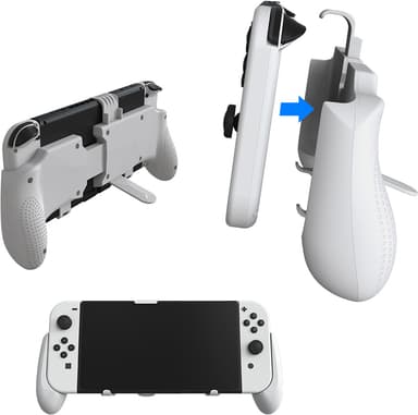 Piraha Nintendo Switch Universal Hand Grip kuori pelikonsolille