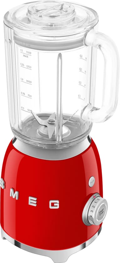 Smeg henkilökohtainen tehosekoitin BLF03RDEU (punainen)