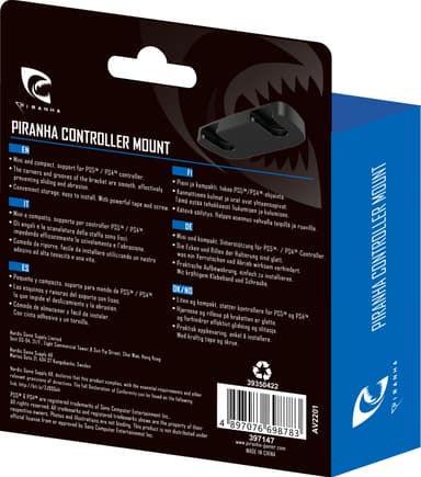 Piranha PlayStation 5/4 teline peliohjaimille