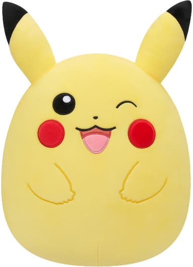 Pokemon Squishmallows Winking Pikachu pehmolelu (35 cm)