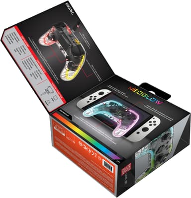 Bionik Neoglow Nintendo Switch langaton peliohjain