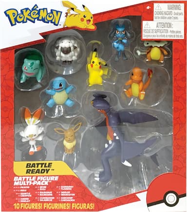 Pokemon Battle Ready toimintahahmo (10 kpl)