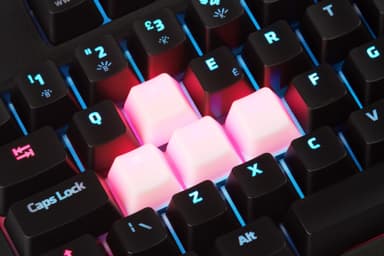Xtrfy A1 mekaanisen näppäimistön tarvikepakkaus