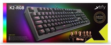 Xtrfy K2 RGB LED pelinäppäimistö