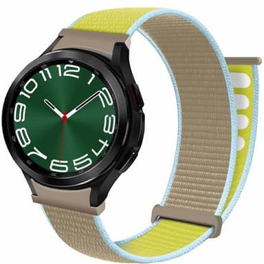 Nailon kellon renneke No-Gap Samsung Galaxy Watch 6 Classic (43mm) - C