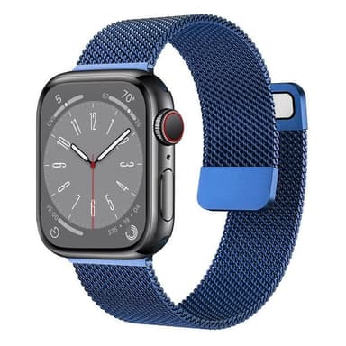 Milanese kellon renneke Apple Watch 9 (41mm) - Sininen